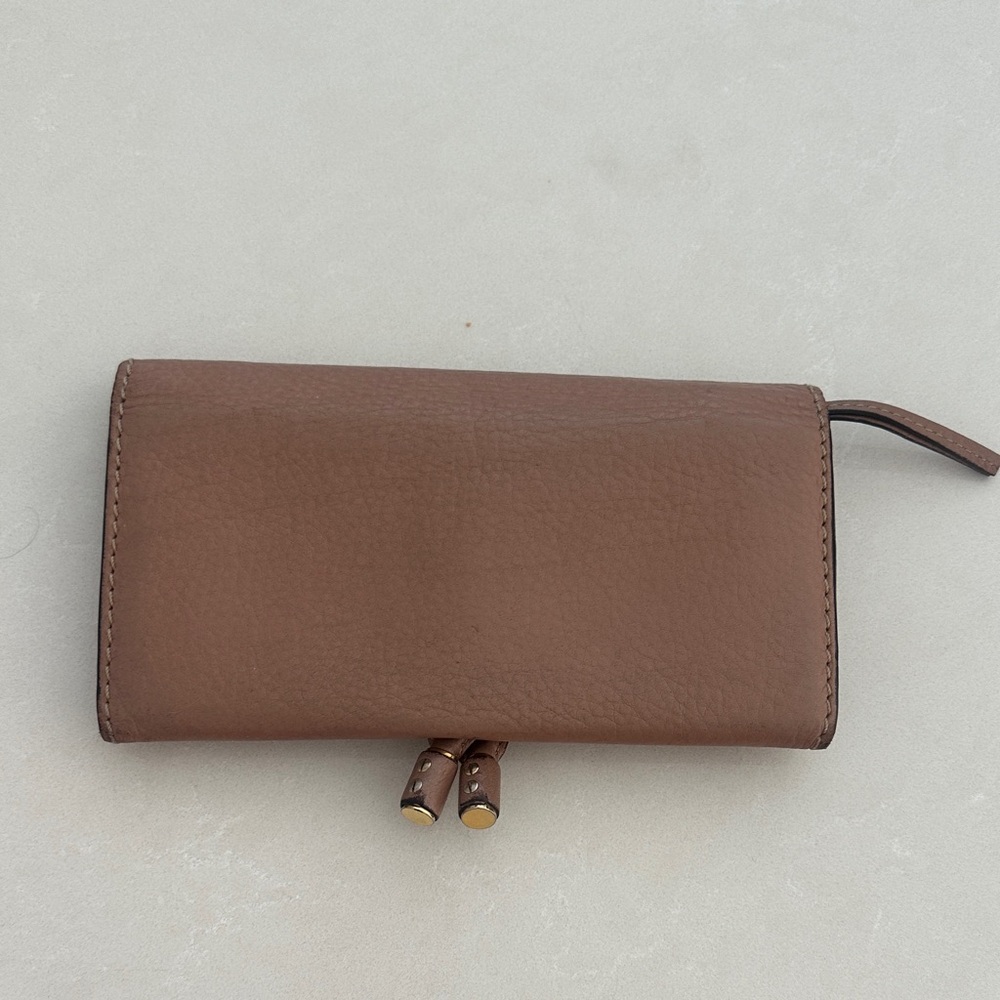 Chloé Marcie Wallet Tan - Picture 7 of 10